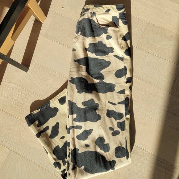 Bailey rose jeans. Size medium. Brown - Picture 5 of 8